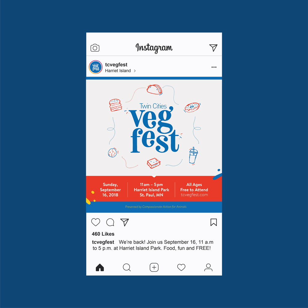Instagram Twin Cities Vegfest